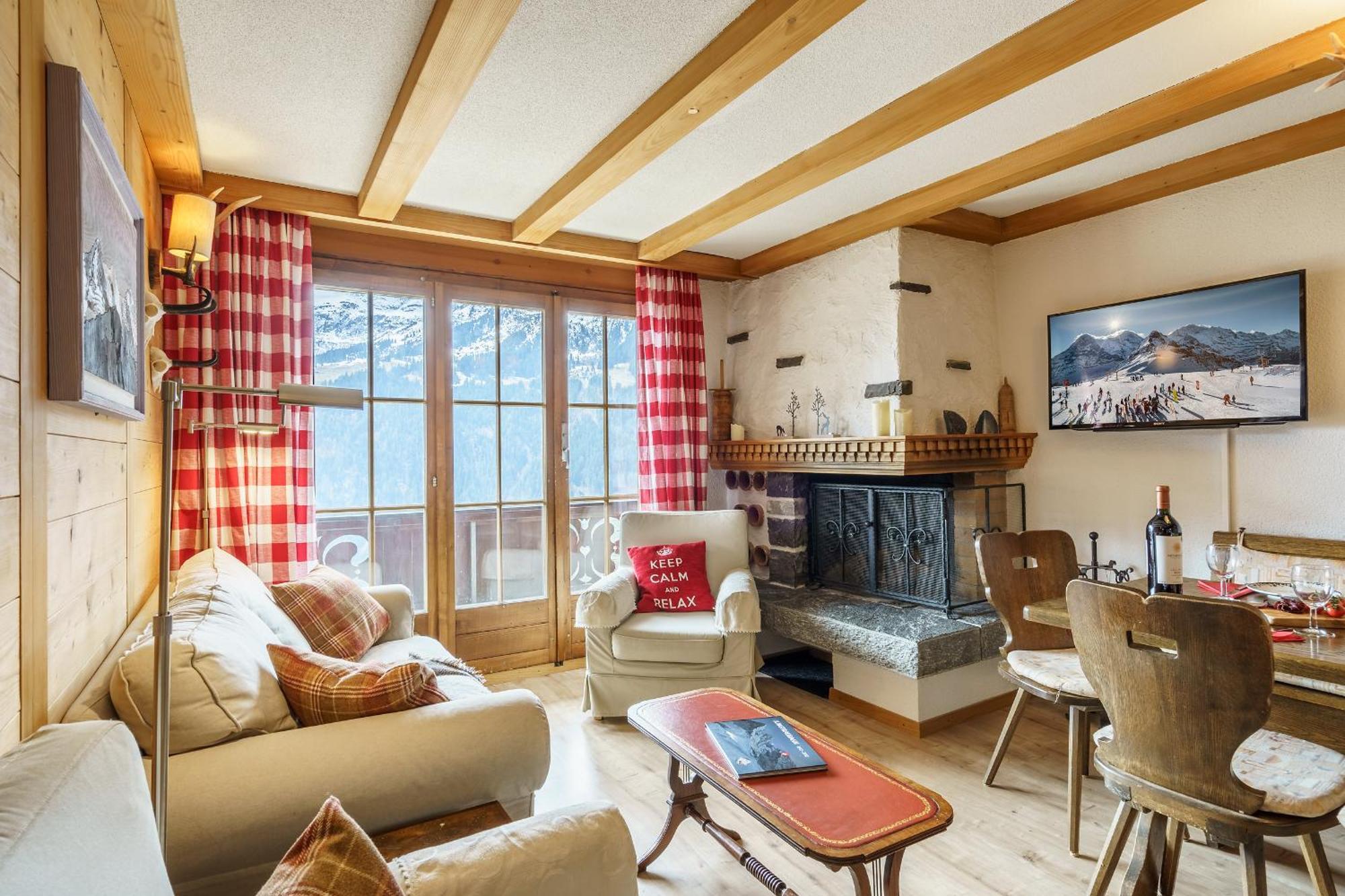 Chalet Bergkristall Венген Екстериор снимка